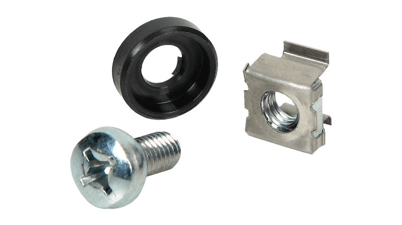 Kit de Parafusos para Rack PHASAK CN-M6 (10 conjuntos)