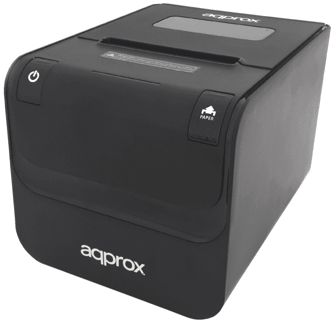 Impressora Térmica de Talões APPROX! APPPOS80AMUSE (80 mm - Térmica direta - Ethernet, RJ-11, RS-232, USB - Preto), miniatura 3