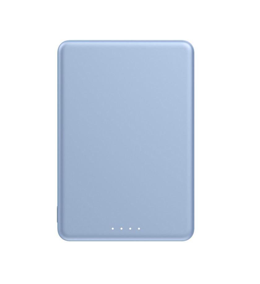 Bateria Externa Magnética XIAOMI Ultra Slim Magnetic Power Bank (5000 mAh - 19,35 Wh - USB Type-C - Azul) — miniatura 3
