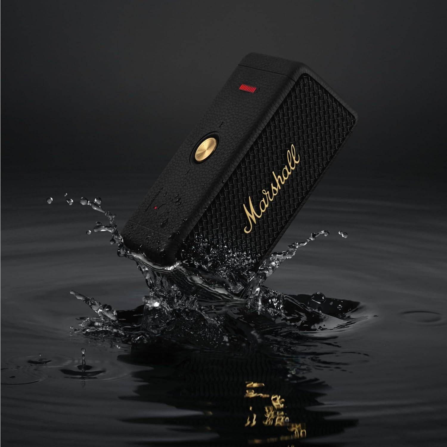 Coluna Bluetooth MARSHALL Emberton II (20 W - Preto), miniatura 3