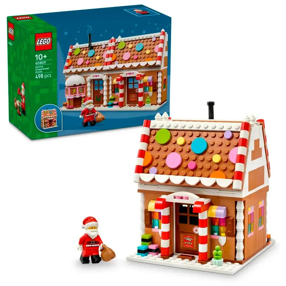 LEGO 40809 Seasonal Casa de Gengibre Festiva (10+ anos - 498 peças) — miniatura 3