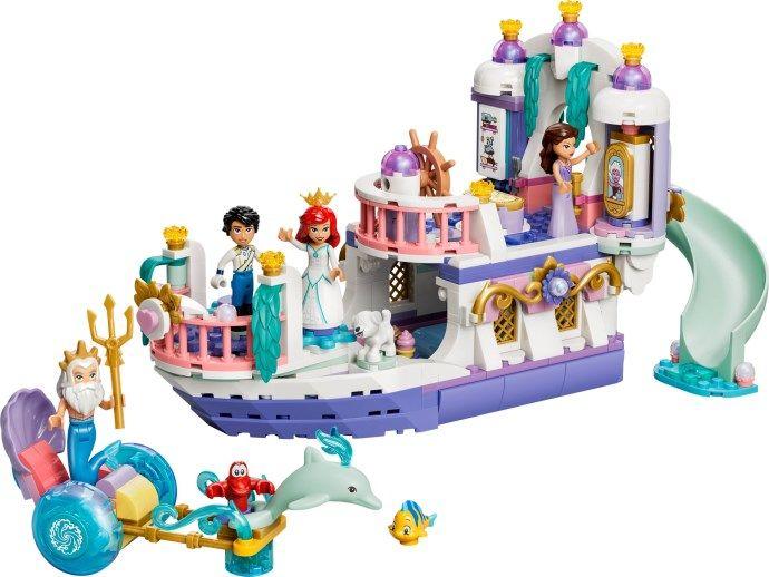 LEGO 43299 Disney Barco do Casamento Real da Ariel (6+ anos - 519 peças), miniatura 2