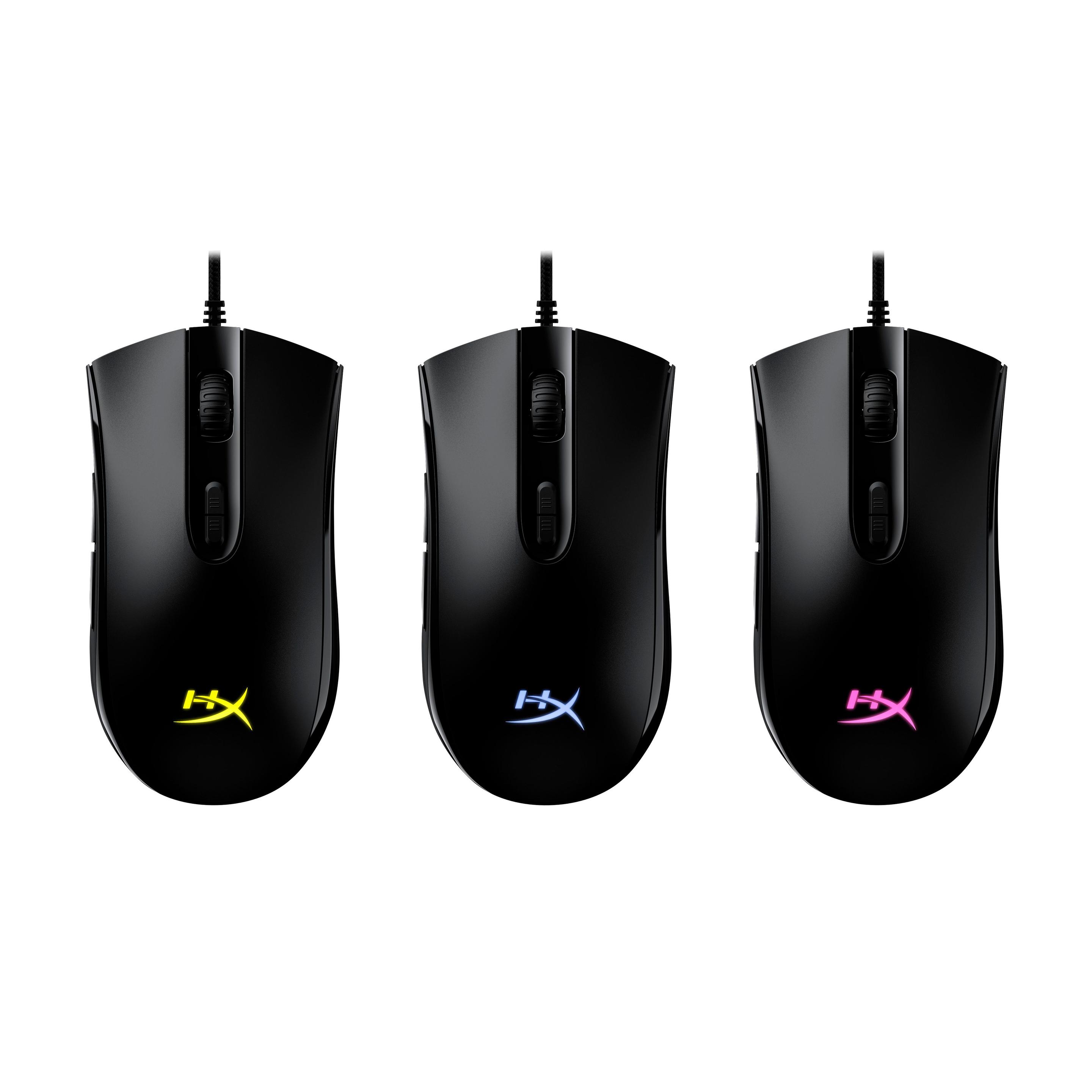 Rato HYPERX Pulsefire Core (Ambidestro - 6200 DPI - Ótico - Preto) — miniatura 5