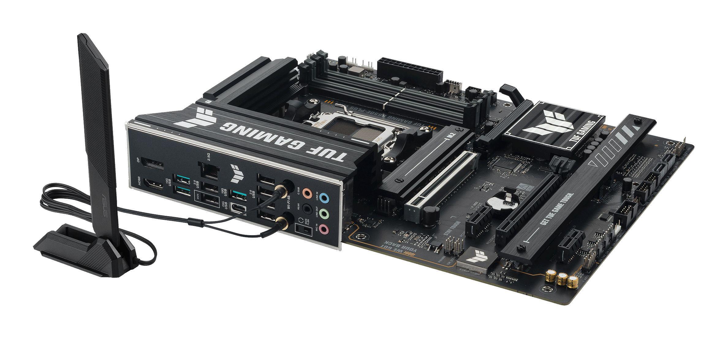 Motherboard ASUS TUF GAMING B650E-PLUS WIFI (AM5 - ATX - Duplo canal - Preto), miniatura 9