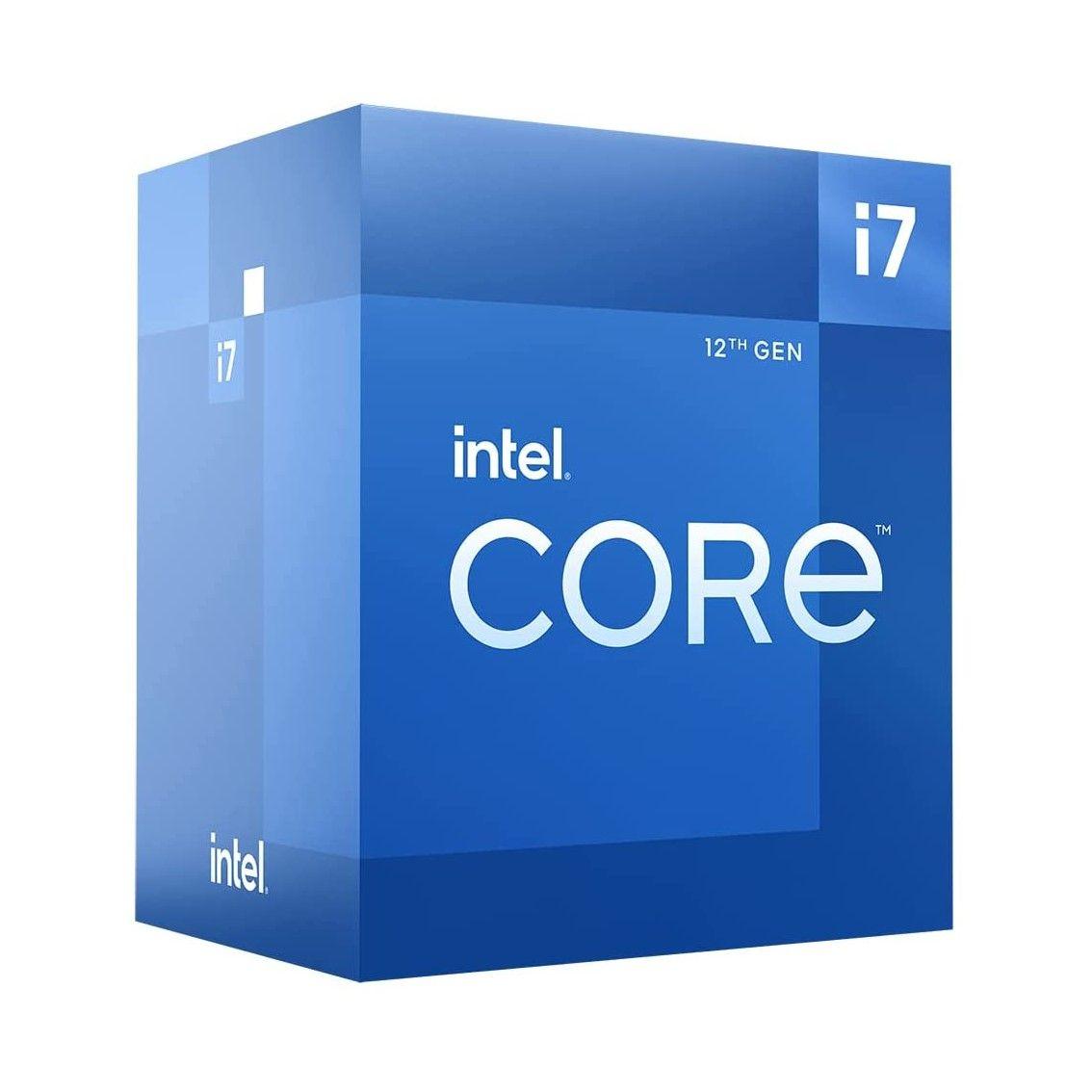 Processador INTEL Core i7-12700 (LGA 1700 - 12 núcleos - 2,1 GHz)