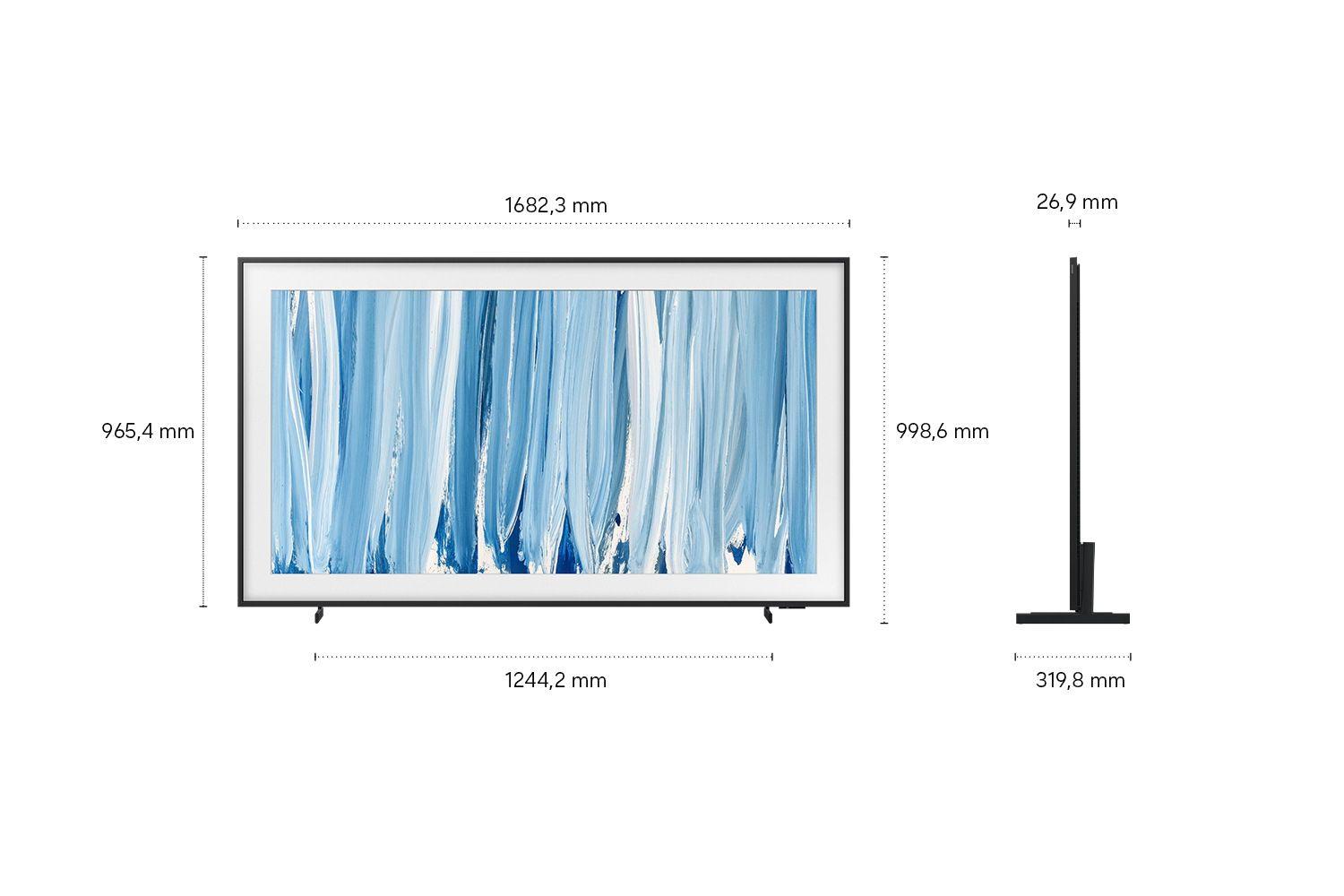 Televisor SAMSUNG The Frame Pro Neo GQ75LS03HWUXZG (75" - Neo QLED - 144 Hz - Preto) — miniatura 4