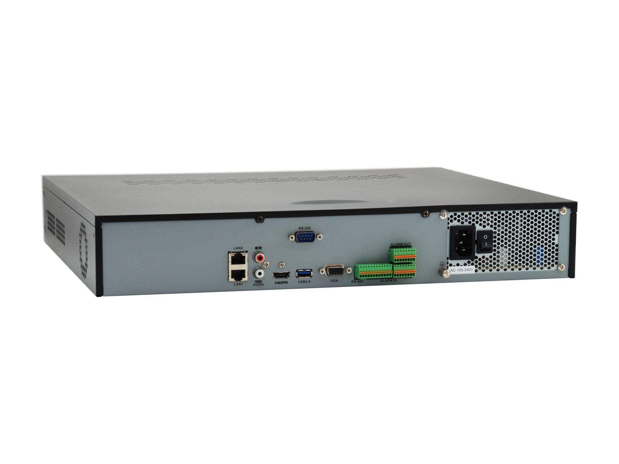 Gravador de Vídeo em Rede (NVR) LEVEL ONE NVR-1316 (16 canais - 4 HDD - 24TB - Preto), miniatura 6