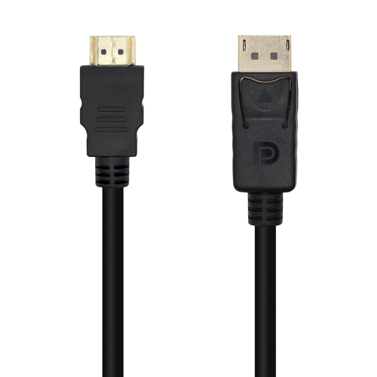 Cabo Conversor AISENS A125-0460 (3 m - Preto)