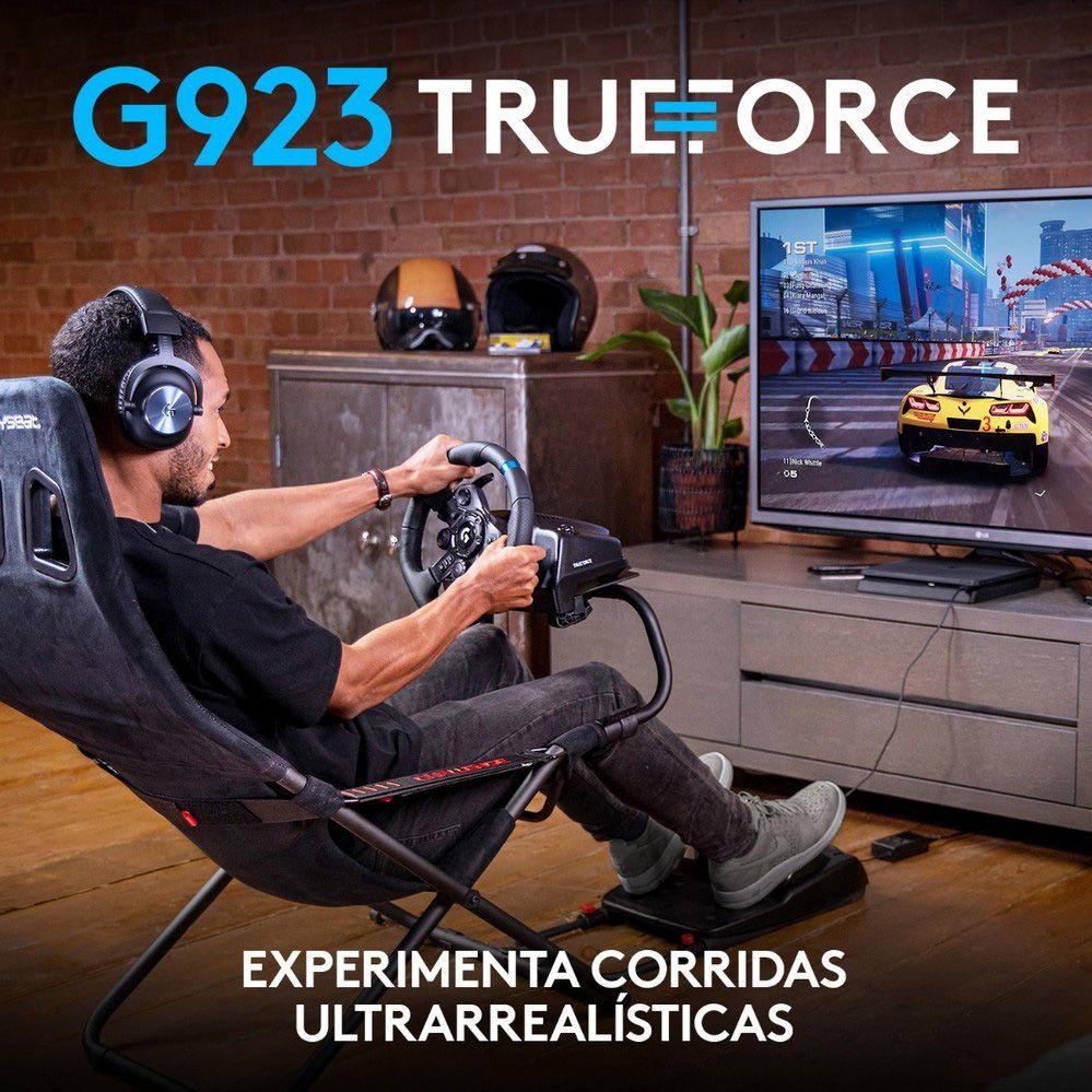 Volante com Manete de Velocidades LOGITECH G923 SE (Xbox - Preto), miniatura 2
