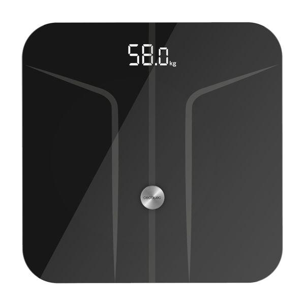 Balança Corporal Inteligente CECOTEC Surface Precision 9750 Smart Healthy (Vidro temperado - Preto)