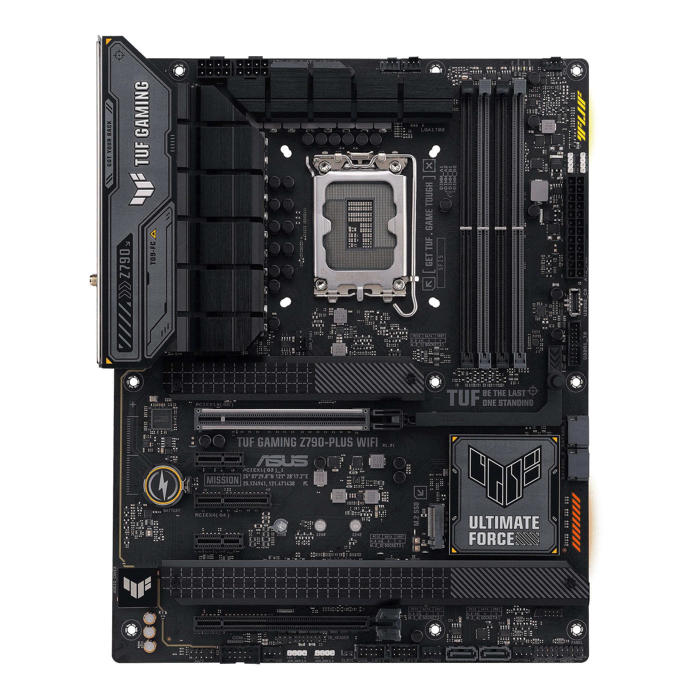 Motherboard ASUS TUF GAMING Z790-PLUS WIFI (LGA 1700 - ATX - DDR5-SDRAM - Preto)