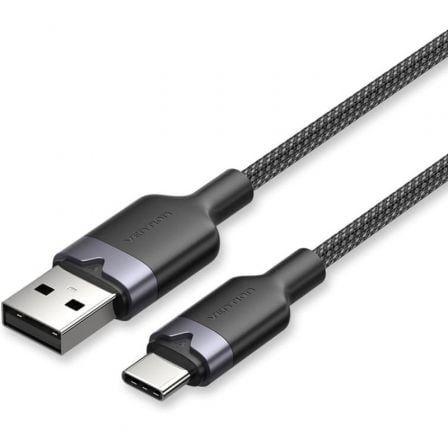 Cabo USB-C para USB-A VENTION CTNBF (1 m - USB-C macho - USB-A macho - Preto)