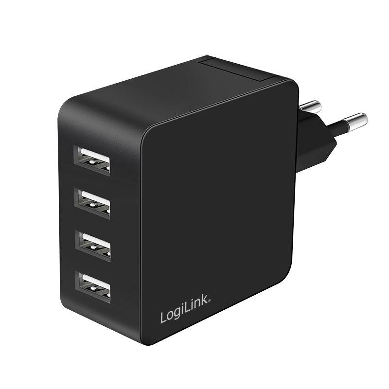 Carregador LOGILINK PA0336 (24 W - Até 24 W - Preto)