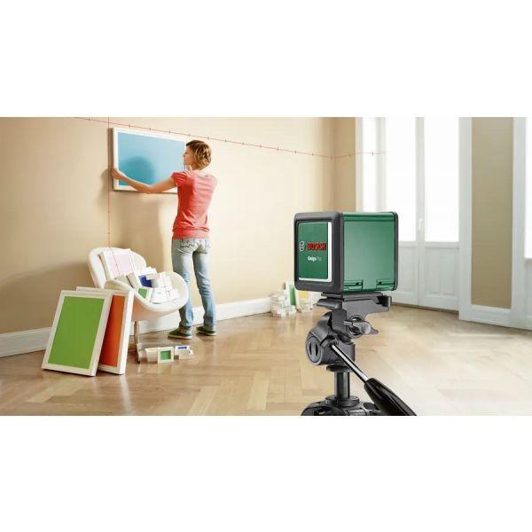 Nível Laser de Linhas Cruzadas BOSCH Quigo Plus (Preto e Verde), miniatura 6