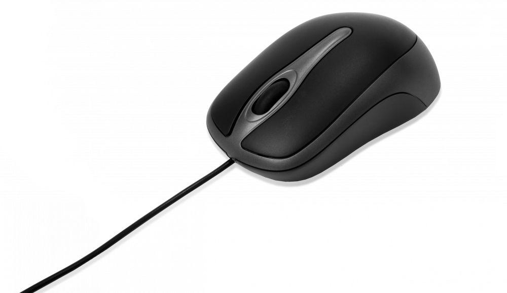 Rato VERBATIM 49019 (Ambidestro - 1000 DPI - Ótico - Preto e Cinzento) — miniatura 3