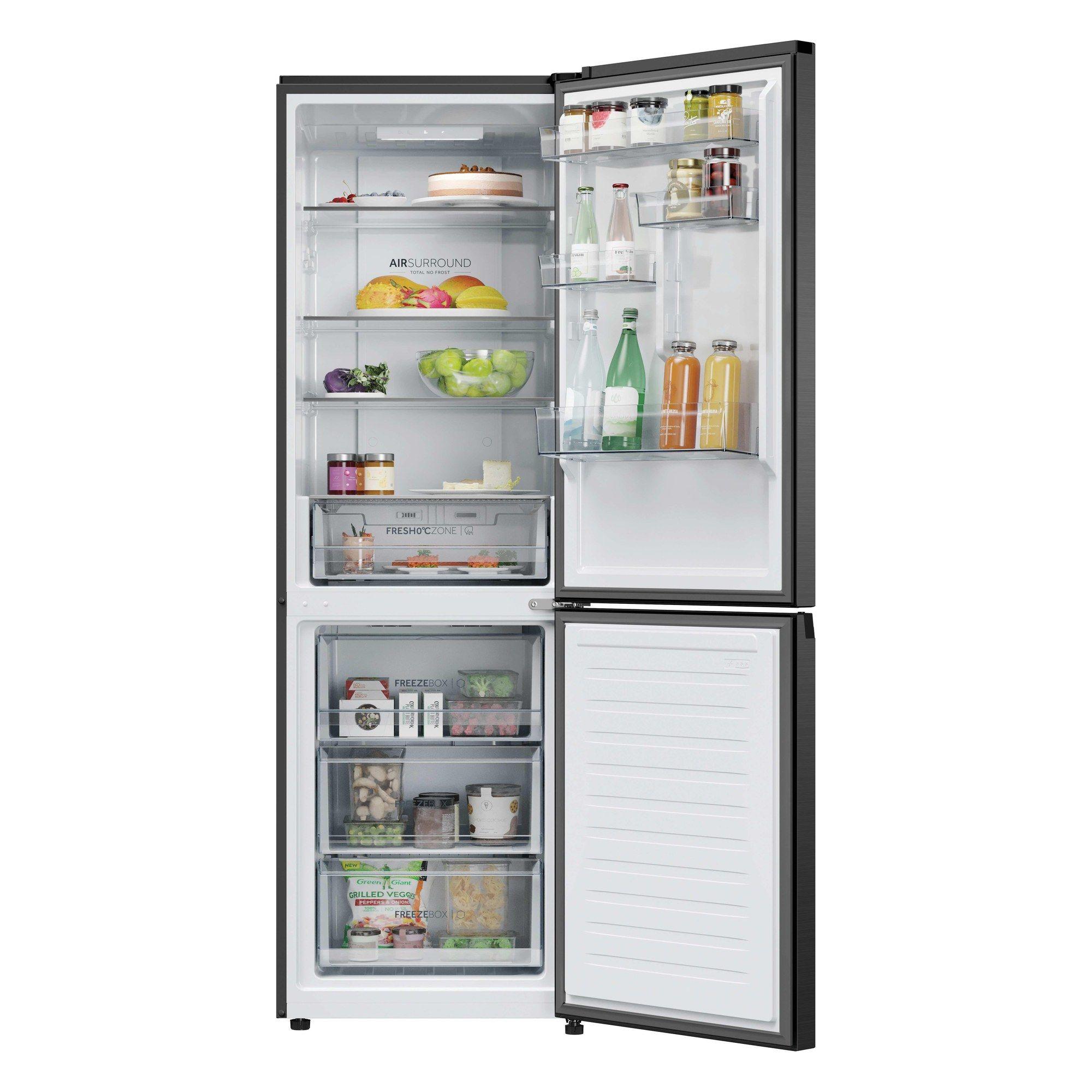 Frigorífico Combinado Independente HAIER HDPR3618DNPD (355 L - 187x59,5x66,7 cm - 187 cm - Inox), miniatura 2