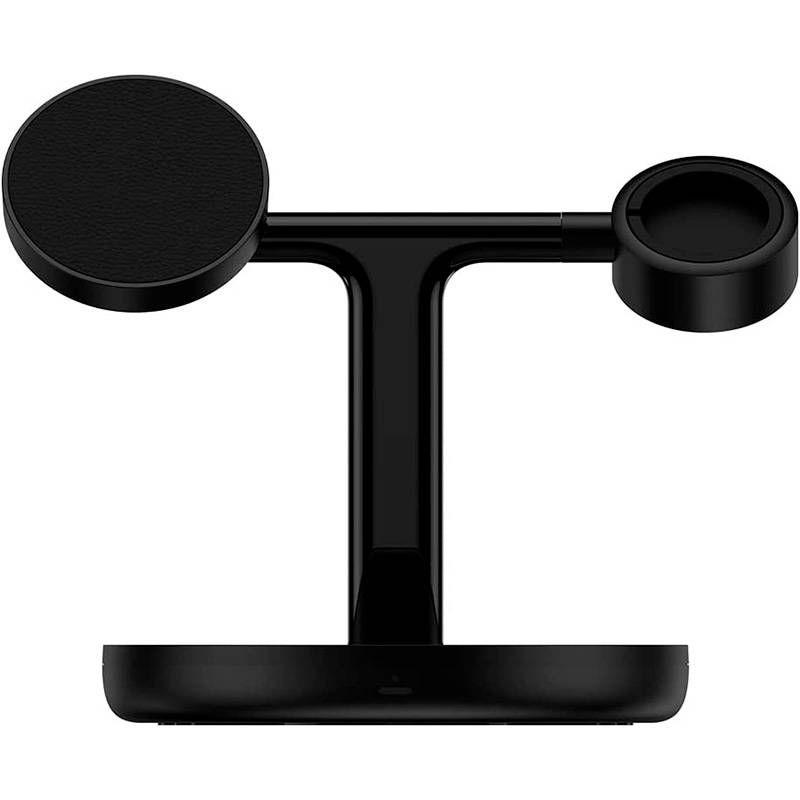 Carregador Sem Fios Magnético BASEUS Swan 3 em 1 (20 W - Smartphone, Smartwatch - Preto), miniatura 2