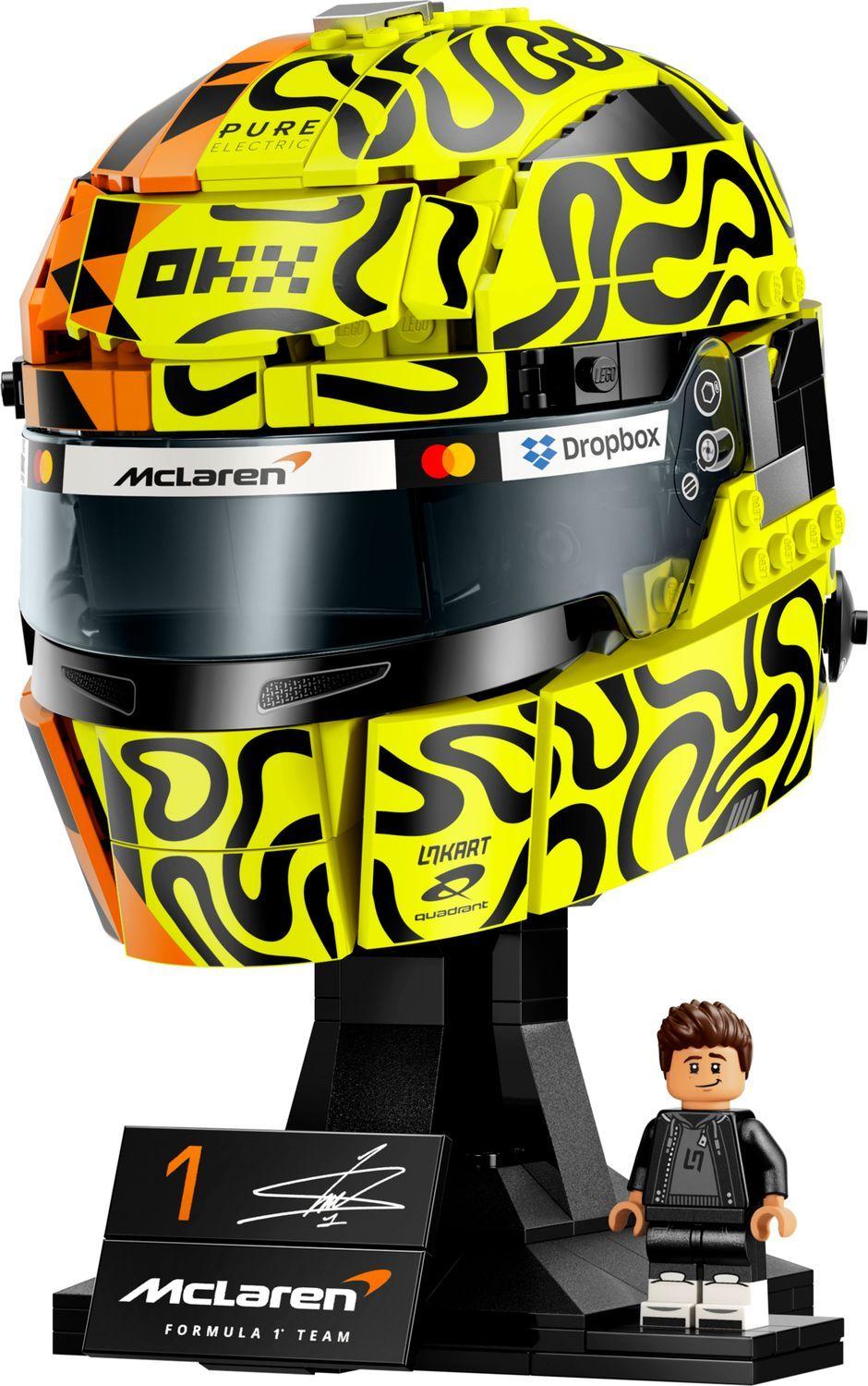 LEGO 43023 Editions Capacete McLaren Mastercard F1® Team de Lando Norris (14+ anos - 793 peças)
