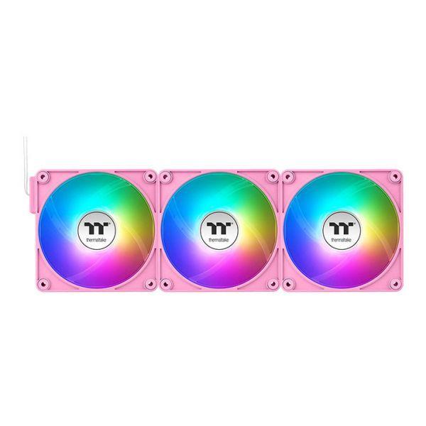 Conjunto de Ventoinhas para Caixa PC THERMALTAKE CT140 EX Reverse Fan (Multicolor - Rosa), miniatura 3