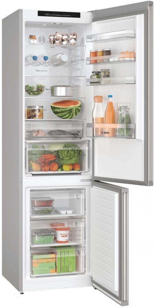 Frigorífico Combinado Independente BOSCH Serie 4 KGN392ICF (363 l - 203x60x66,5 cm - 60 cm - Inox) — miniatura 2