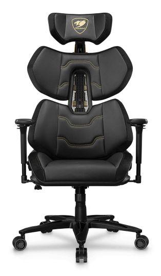 Cadeira Gaming COUGAR Terminator Elite Gold (135 kg - 90-150° - Preto, Dourado - Preto e Dourado), imagem 1