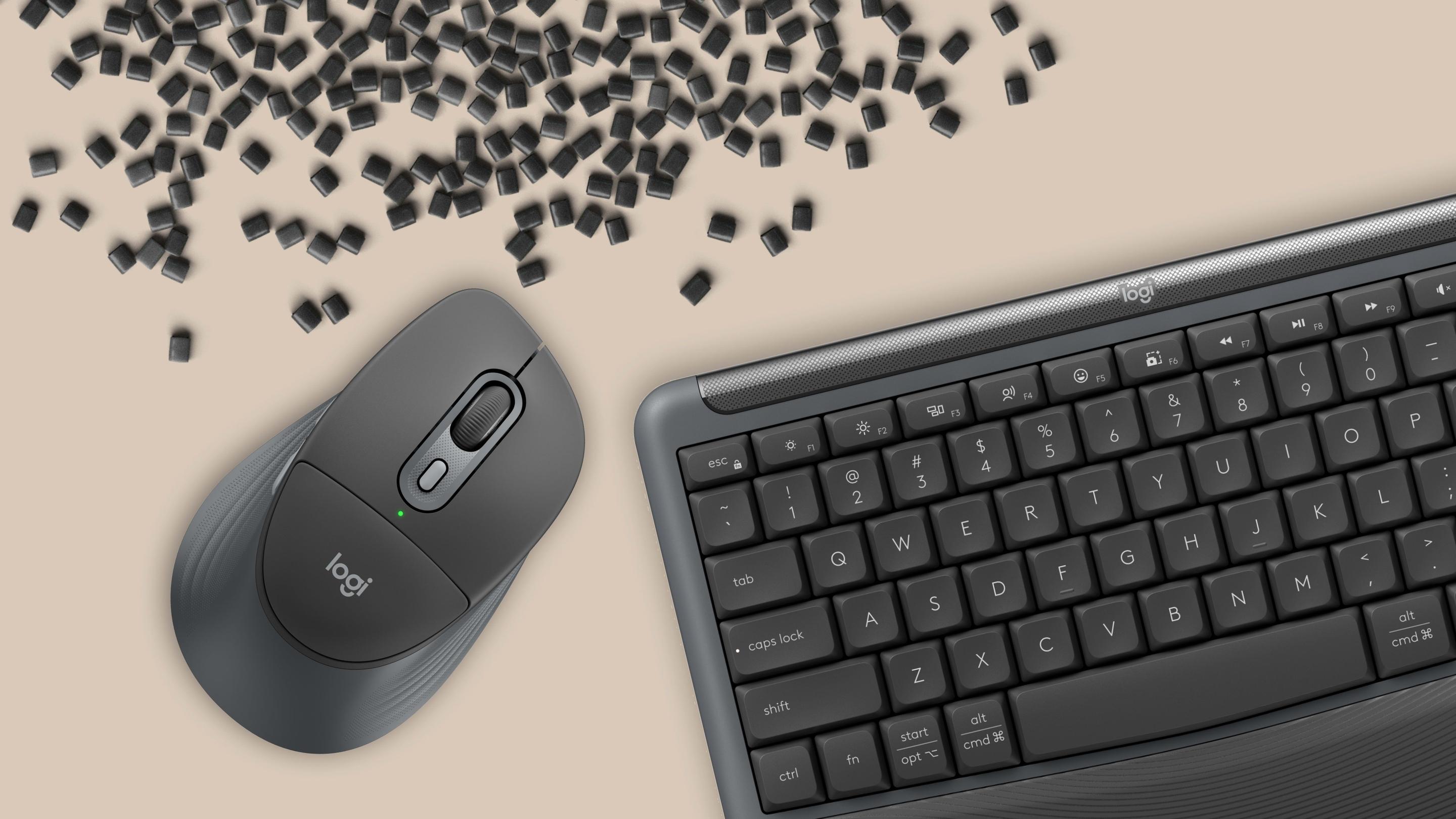 Teclado e Rato LOGITECH MK880 (Alemão - Tamanho completo - RF Wireless + Bluetooth - Grafite), miniatura 6