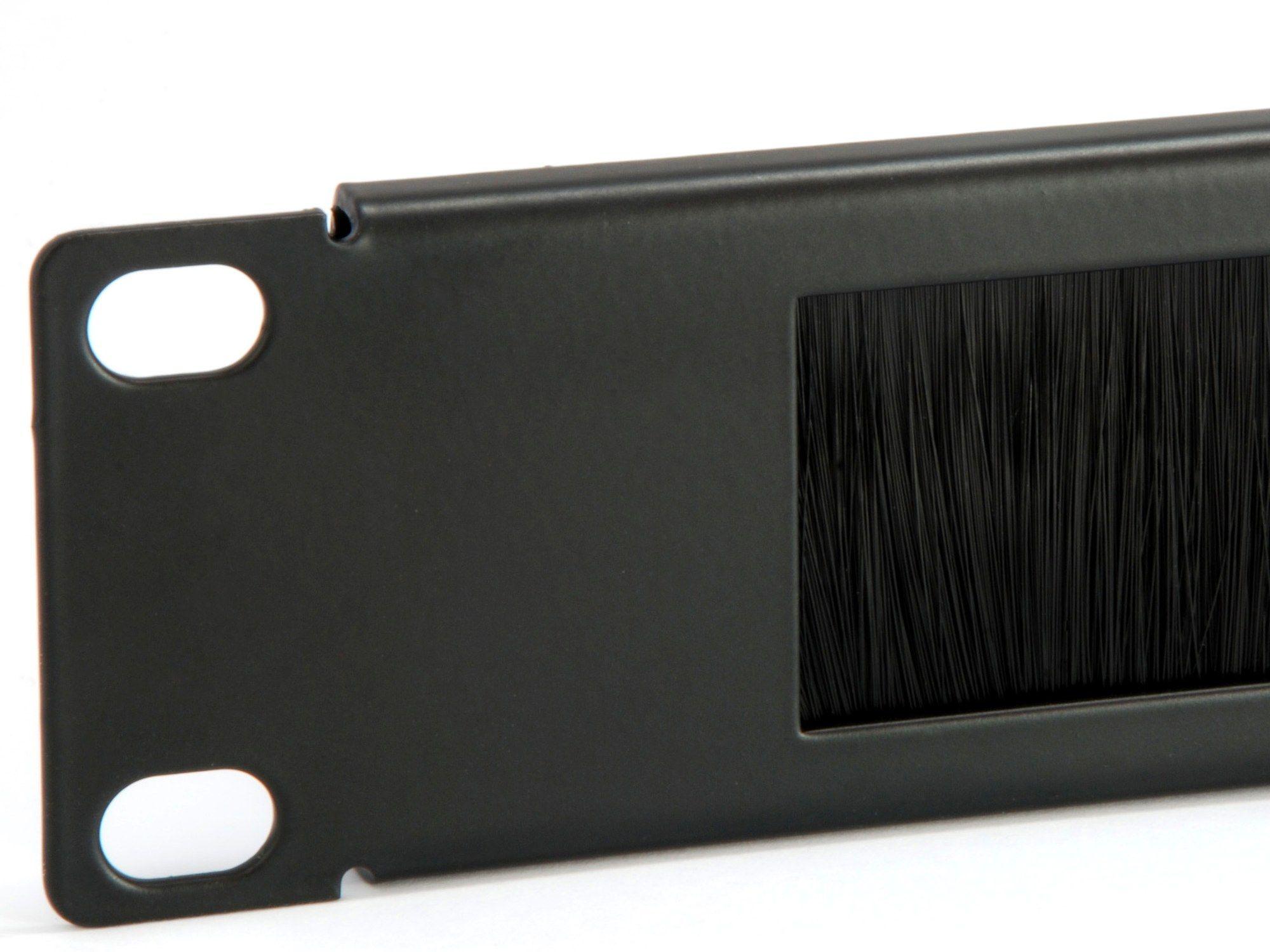 Painel de Escovas EQUIP 327413 (1U - 19" - Preto), miniatura 3
