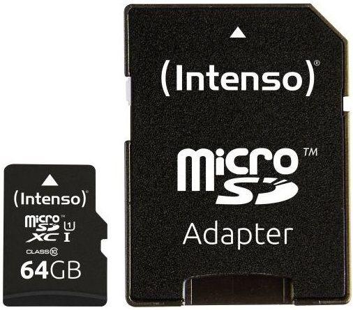 Cartão de Memória INTENSO 3424490 (64GB - Classe 10), miniatura 2