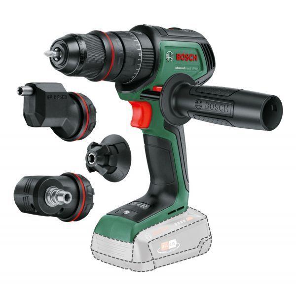 Berbequim Percutor e Aparafusadora BOSCH HOME & GARDEN AdvancedImpact 18V-80 QuickSnap (Preto e Verde)