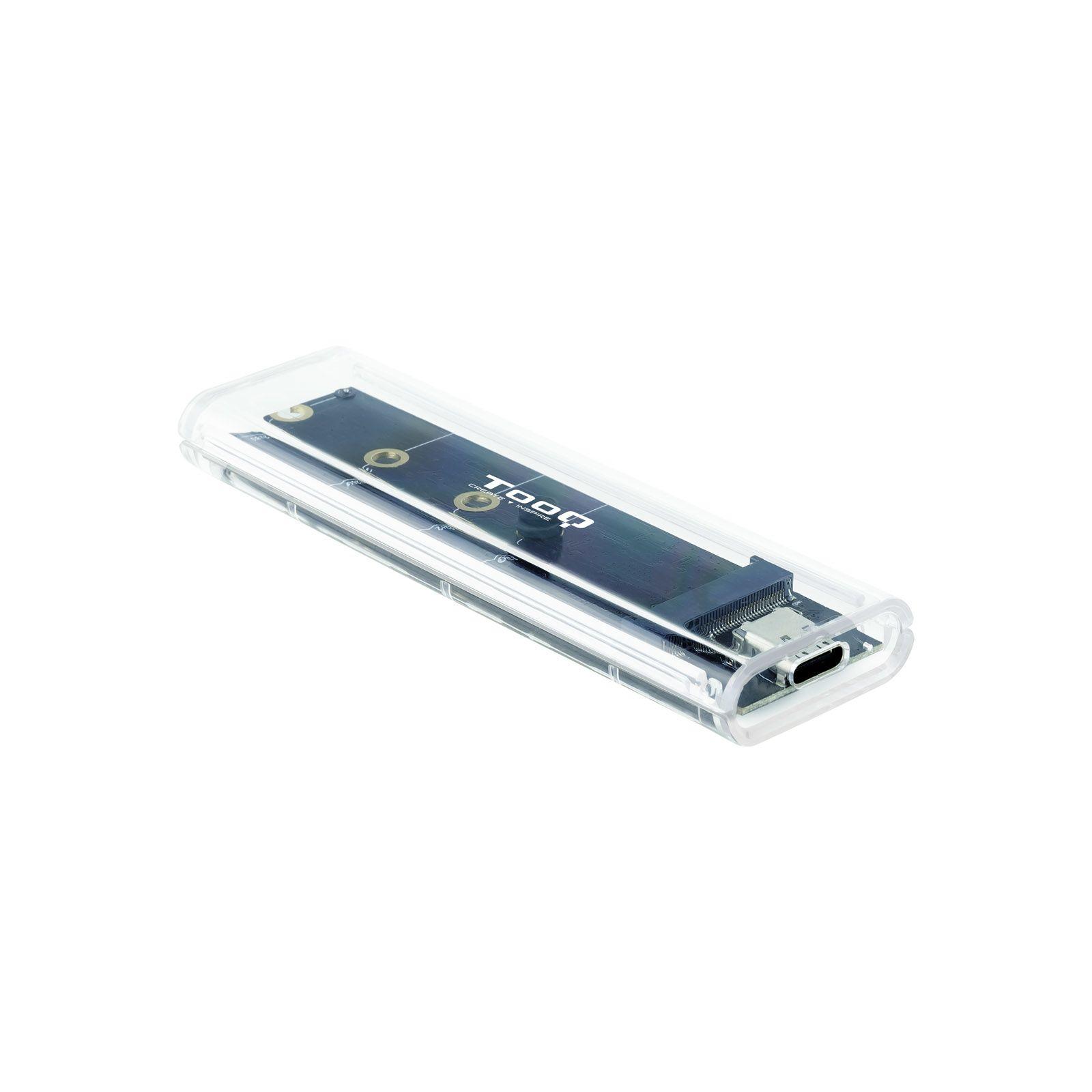 Caixa Externa SSD TOOQ TQE-2200 (2 TB - PCI Express NVMe - Transparente)