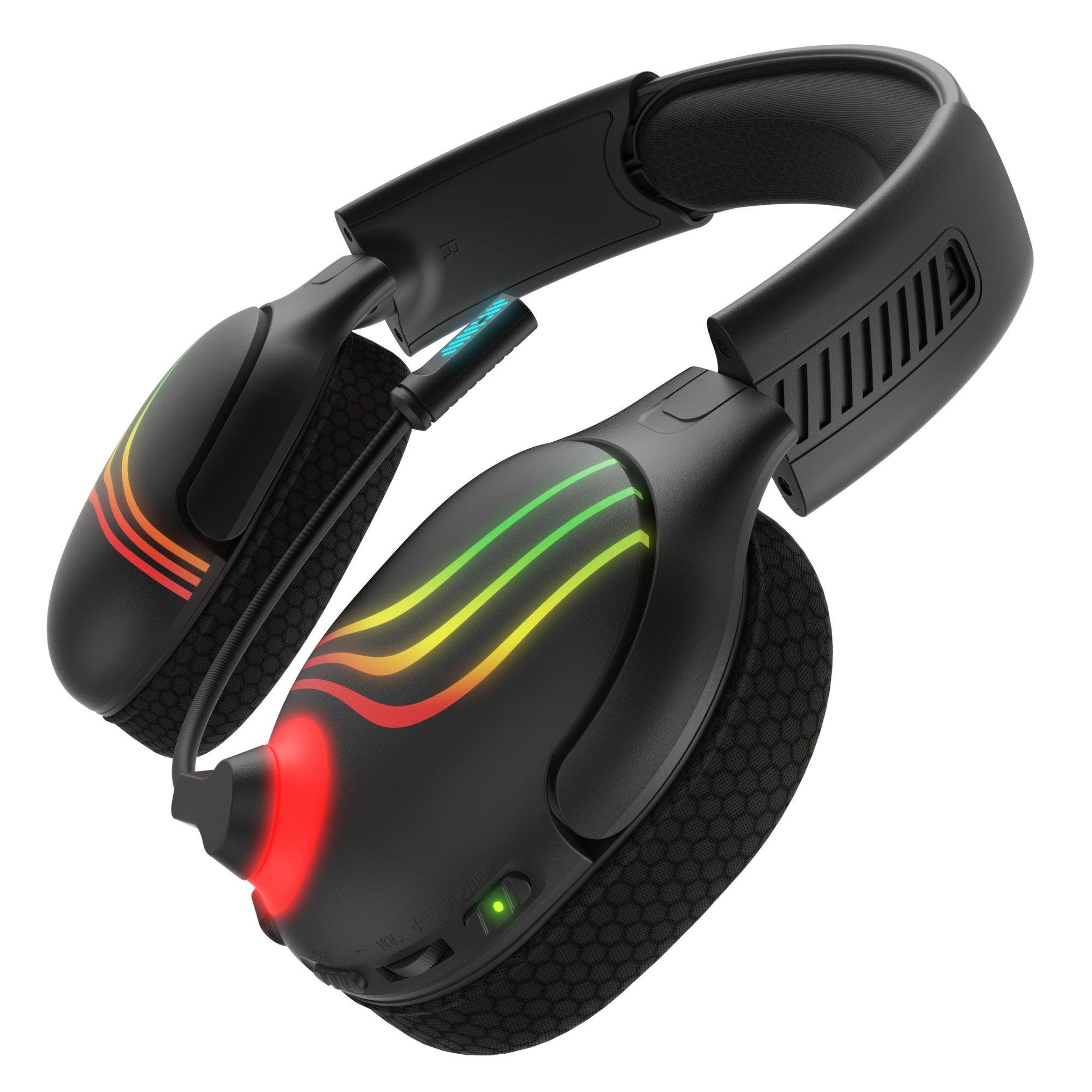Headset Gaming PDP Afterglow Wave (Binaural - Sem fios - Circum-aural - Preto) — miniatura 9