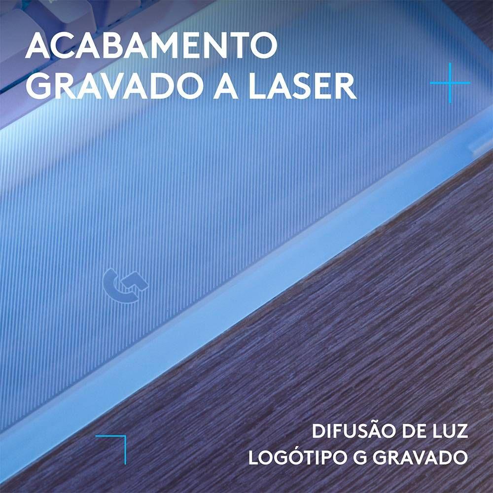 Apoio de Pulso para Teclado LOGITECH G512 X PALM REST 98 (Teclado Logitech G512 X 98 - Transparente) — miniatura 4