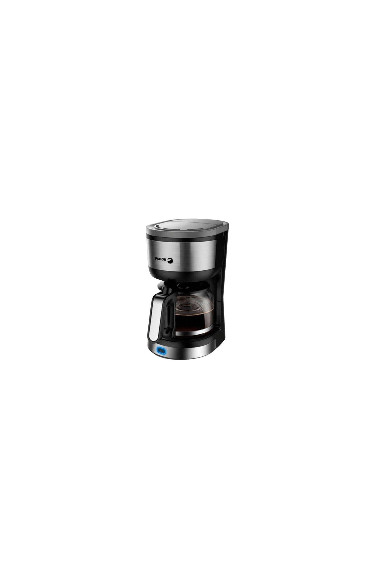 Máquina de Café de Filtro FAGOR Wakeup Must (Café moído - 750 W - 0,6 l - Preto e Inox)
