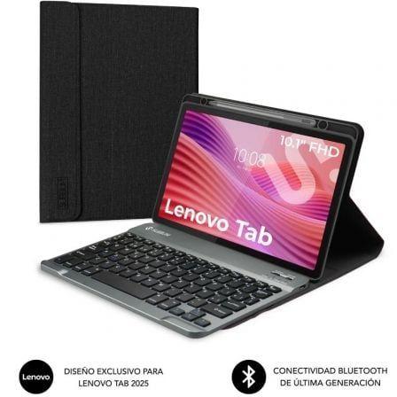 Teclado SUBBLIM KeyTab Pro BT Shock Case (Espanhol - Bluetooth - USB Type-C - Preto)
