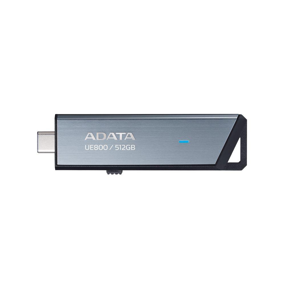Pen USB ADATA UE800 (Deslizante - USB-C - USB Type-C - Prateado)