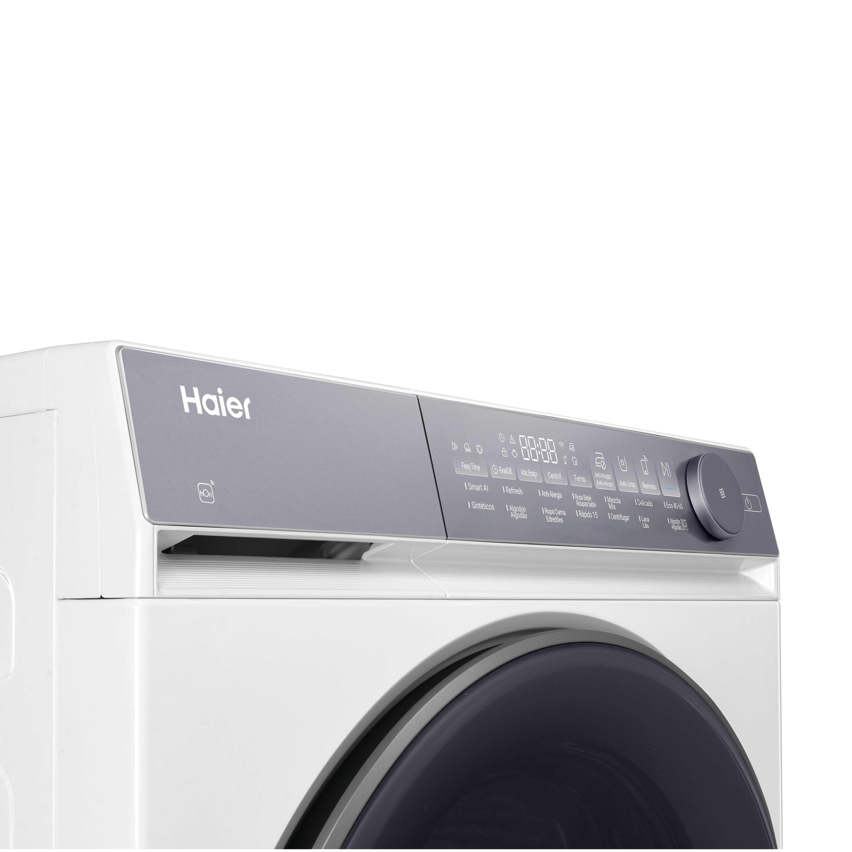 Máquina de Lavar Roupa Independente HAIER HW90B14367UIB (1400 RPM - B - A - Branco) — miniatura 4