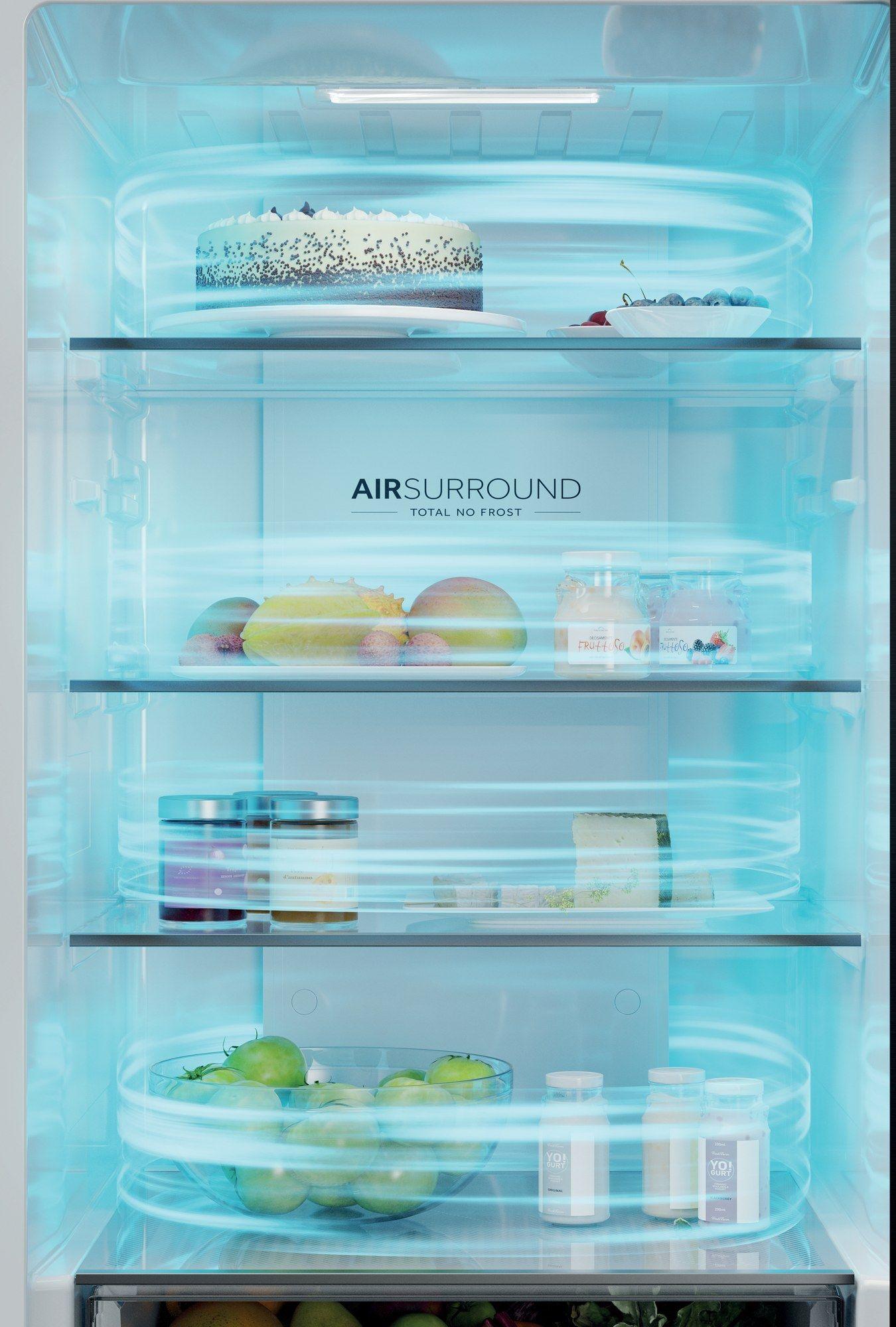Frigorífico Combinado Independente HAIER HTW3618ENMG (360 l - hOn - 185x59,5x66,7 cm - Inox) — miniatura 9