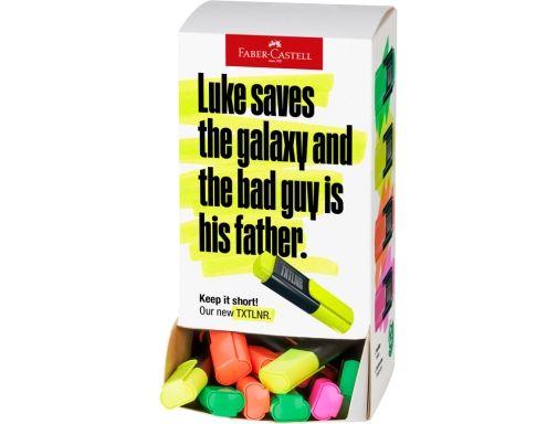 Expositor de Marcadores Fluorescentes FABER-CASTELL TXTLNR 154200 (Cores Neon Sortidas)