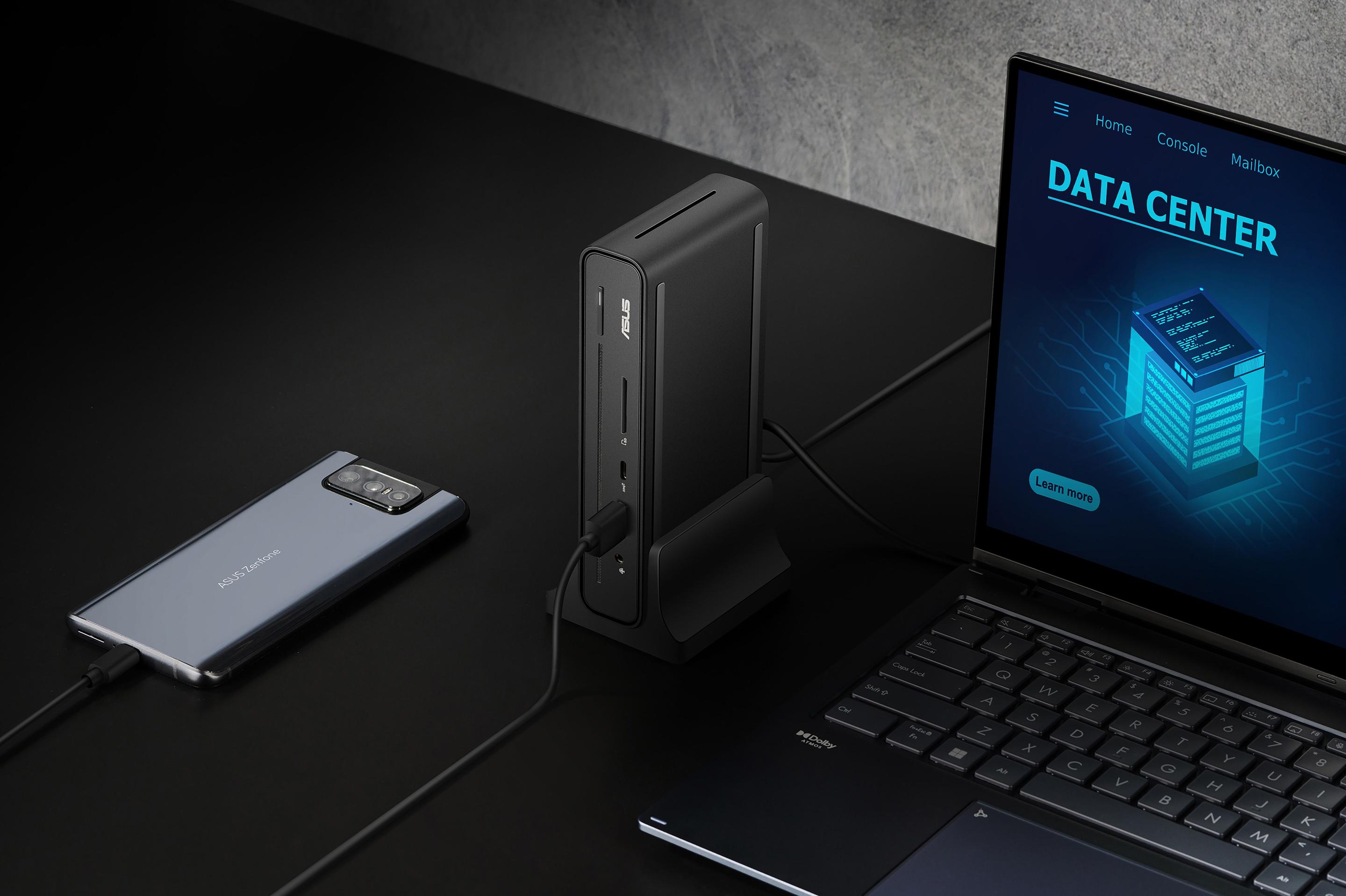 Estação de Acoplamento ASUS Triple Display USB-C Dock DC300 (0,6 m - Preto), miniatura 13