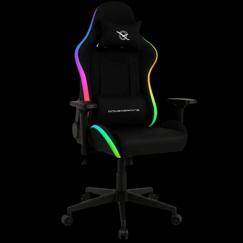 Cadeira Gaming POWERGAMING Lilith RGB (Metal - Preto)