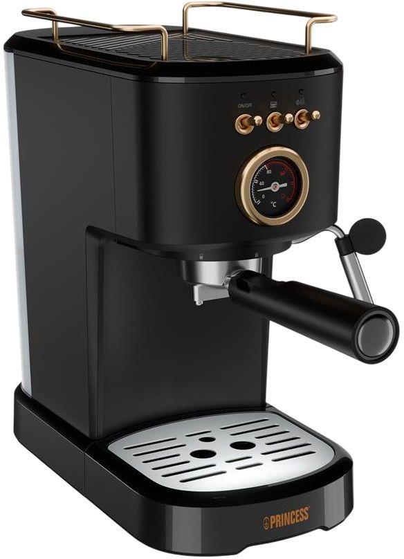 Máquina de Café Expresso PRINCESS 01.249417.01.001 (Cápsulas de café, café moído - 1100 W - 20 bar - Preto), miniatura 2