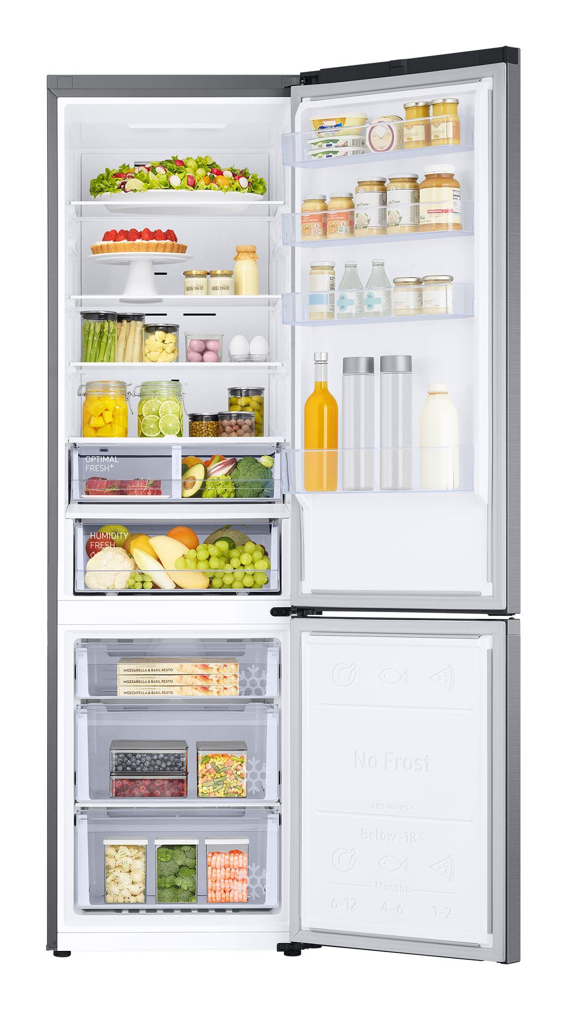 Frigorífico Combinado Independente SAMSUNG RB38T607BS9/EF (387 L - 8 kg/24h - Altura 203 cm - Inox) — miniatura 6