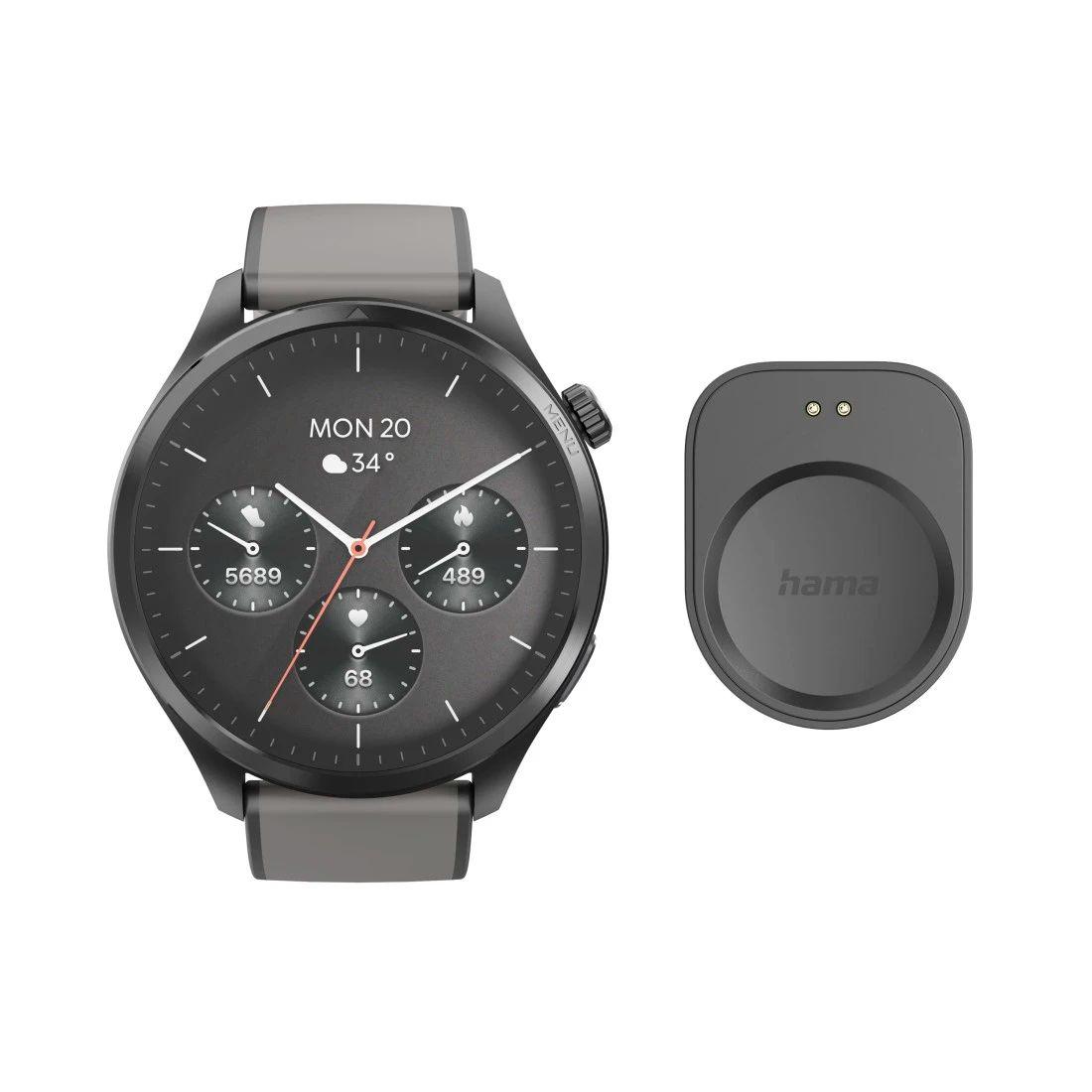 Smartwatch HAMA 00178627 9000 (1,43" AMOLED - GPS - Antracite) — miniatura 3