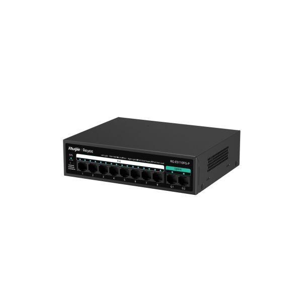 Switch Não Gerido REYEE RG-ES110FG-P (5,6 Gbit/s - L2 - Fast Ethernet), miniatura 3