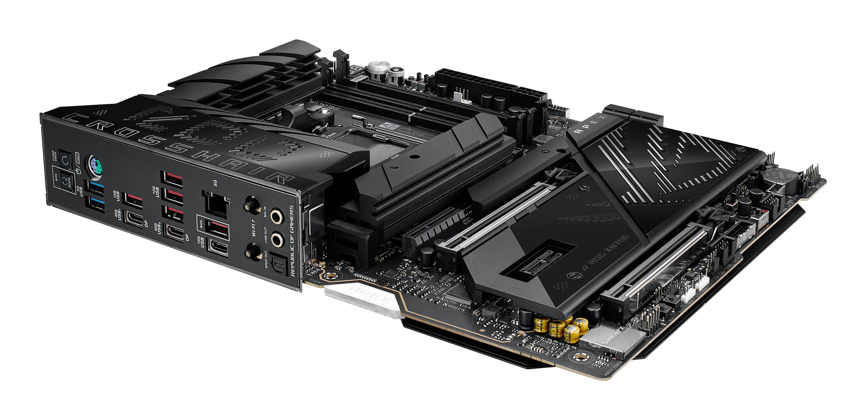 Motherboard ASUS ROG Crosshair X870E Apex (AM5 - ATX - Duplo canal - Preto), miniatura 9