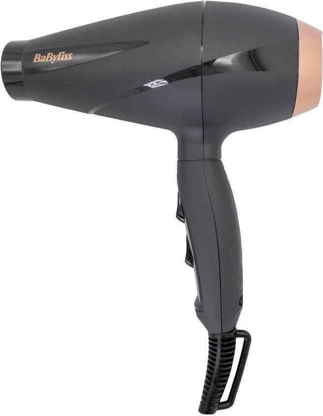 Secador de Cabelo Profissional BABYLISS 6709DE (Preto e Rosa Dourado)