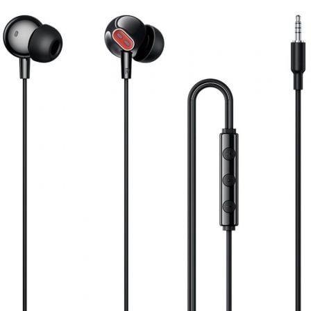 Auscultadores Intra-auriculares VENTION Echo Lite (Com fios - Jack de 3,5 mm - Preto)
