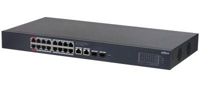 Switch Gerido DAHUA CS4220-16GT-240 (Gigabit Ethernet - 40 Gbit/s - L2 - Preto)