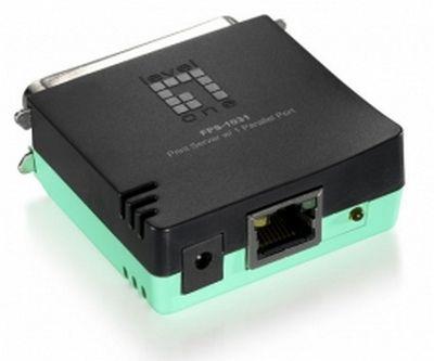 Servidor de Impressão LEVELONE FPS-1031 (Ethernet LAN - 10, 100 Mbit/s - Preto e Verde)