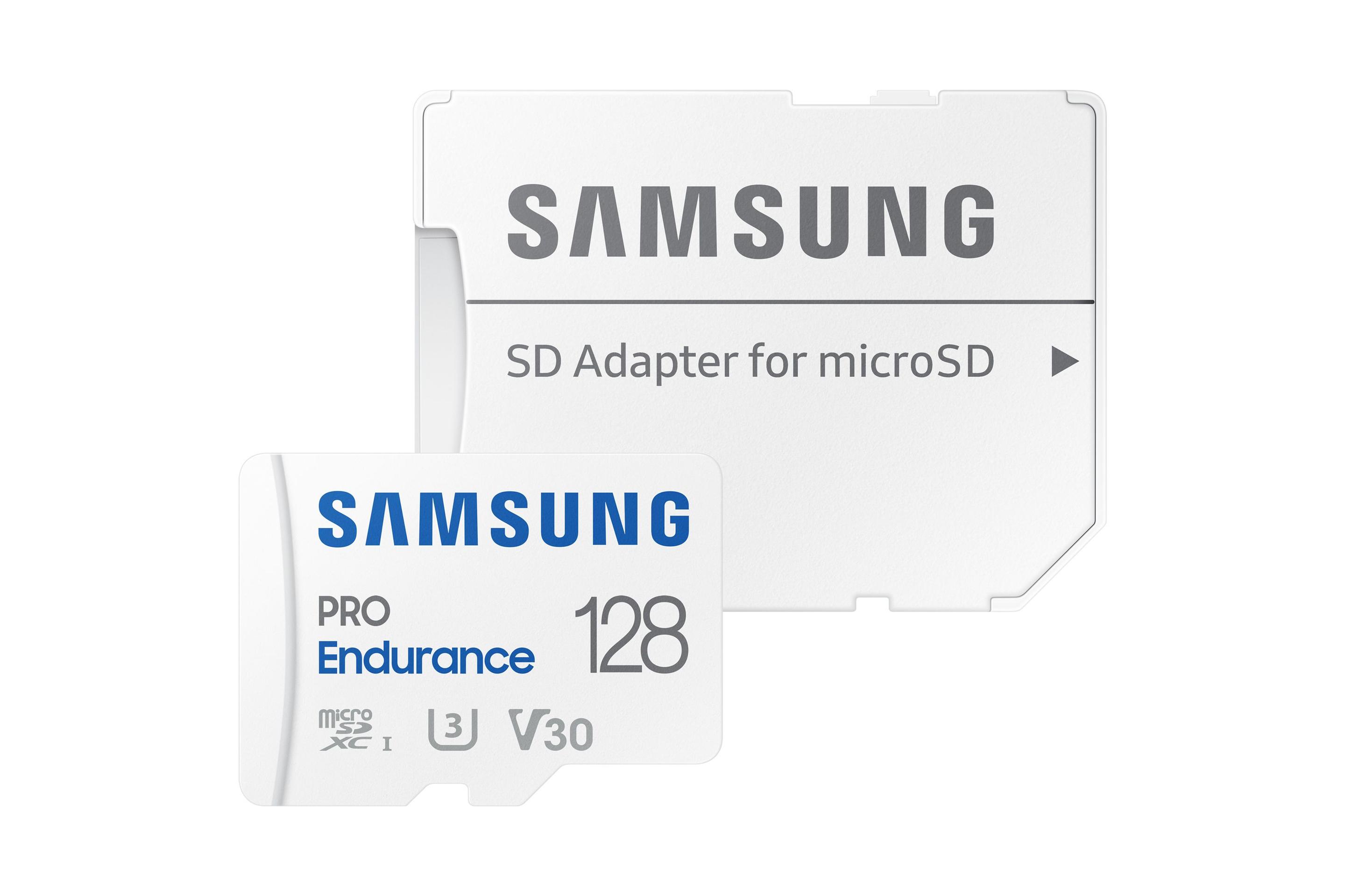 Cartão de Memória SAMSUNG PRO Endurance (128GB - Classe 10 - 100 MB/s - Branco), miniatura 2